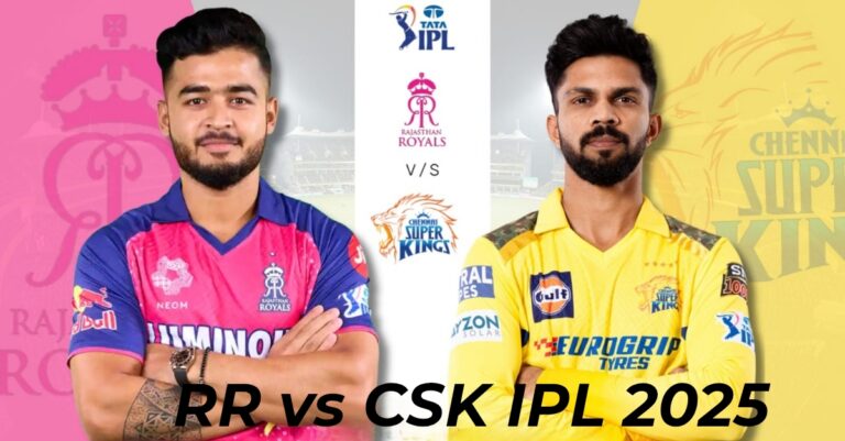 RR vs CSK IPL 2025