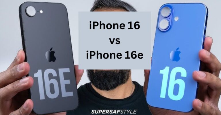 iPhone 16 vs iPhone 16e