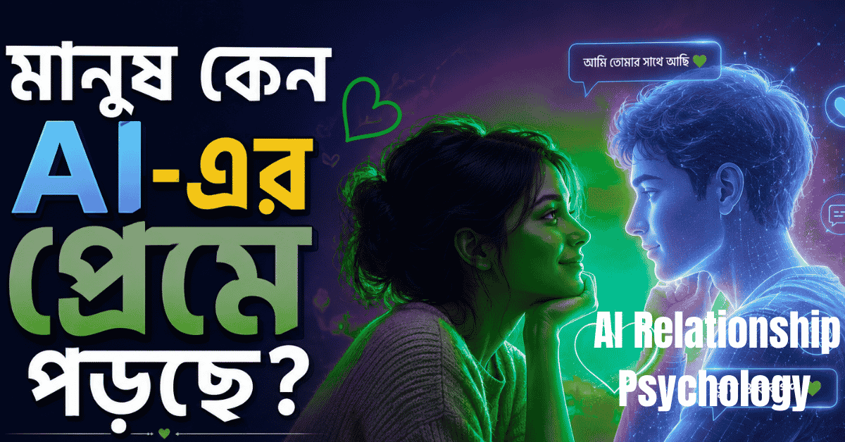 মানুষ কেন AI-এর প্রেমে পড়ছে AI Relationship Psychology 2026 Bengali