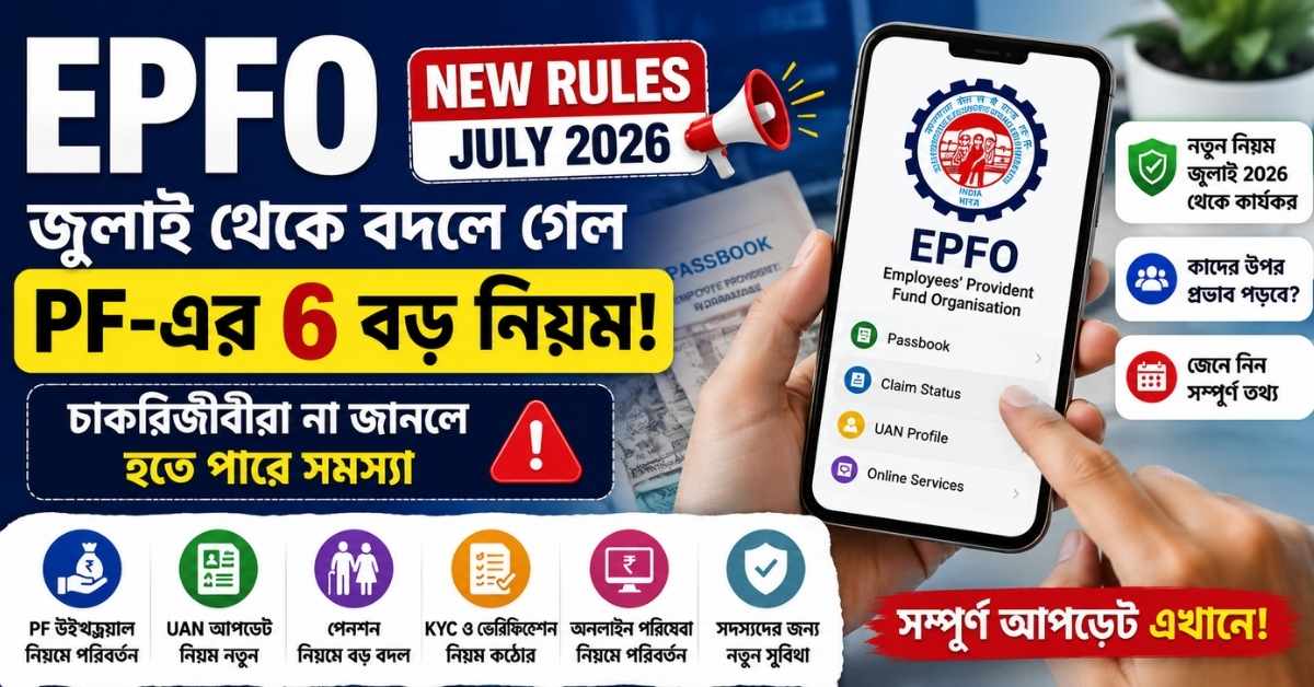 EPFO New Rules July 2026