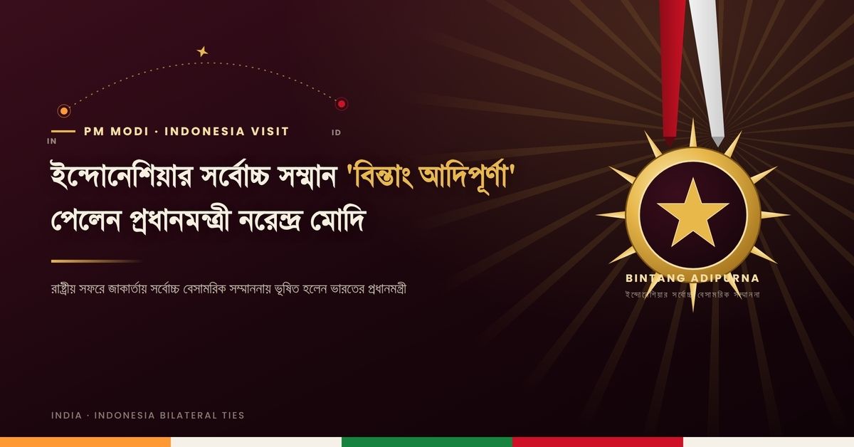 PM Modi Indonesia Visit