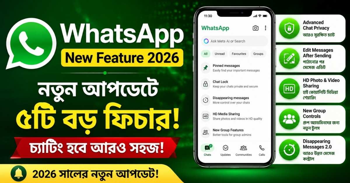 WhatsApp New Feature 2026